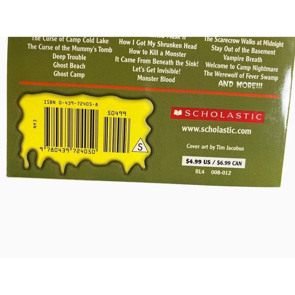 Goosebumps "Attack Of The Jack-O-Lanterns" By R.L. Stine - Picture 5 of 7